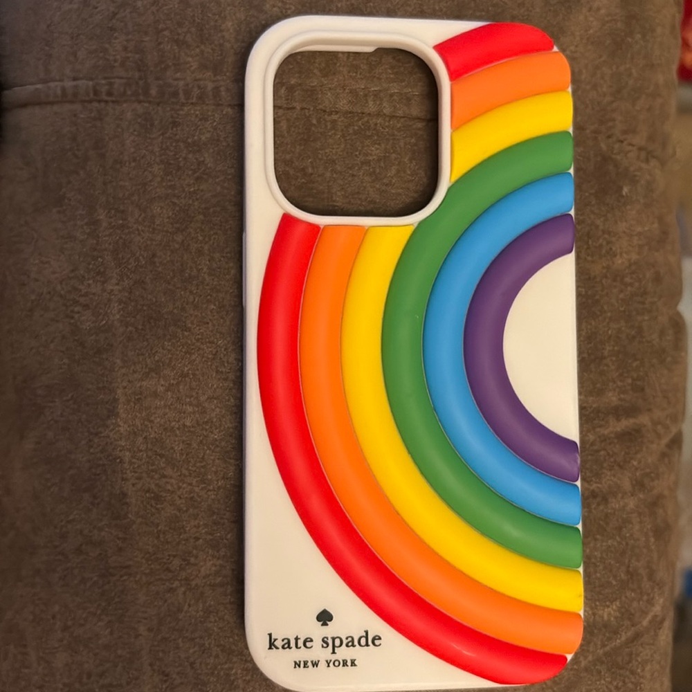 Kate Spade iPhone 14 Pro pride case